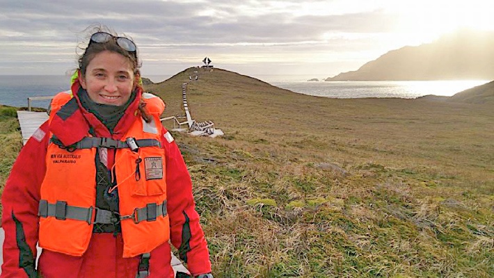 Susana Mendoza in Cape Horn